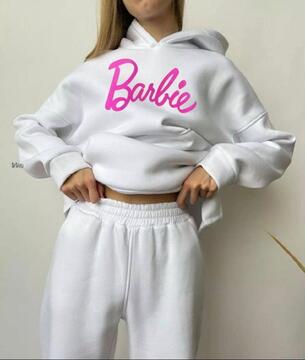Костюм Barbie 0914-б2-г-22, Размеры: 44, 46, 48, 50, Цвет: Белый