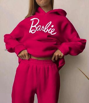 Костюм Barbie 0914-б2-г-22, Размеры: 44, 46, 48, 50, Цвет: Красный